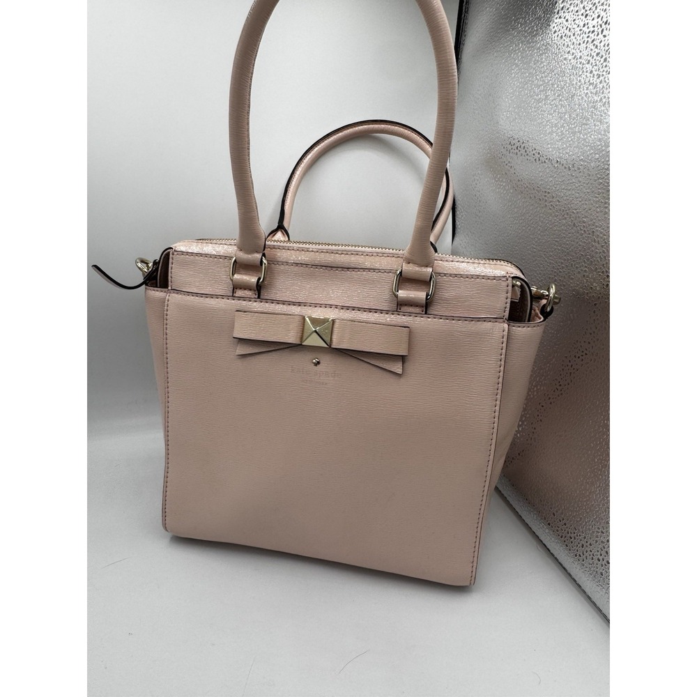 Kate Spade New York Beacon Court Garland Crossbody HandBag Pink Near Mint PT3